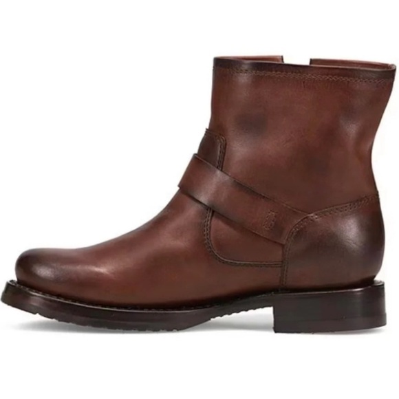 Frye Ladies Veronica Redwood Western Booties New with Box! Size 7 - Picture 6 of 12